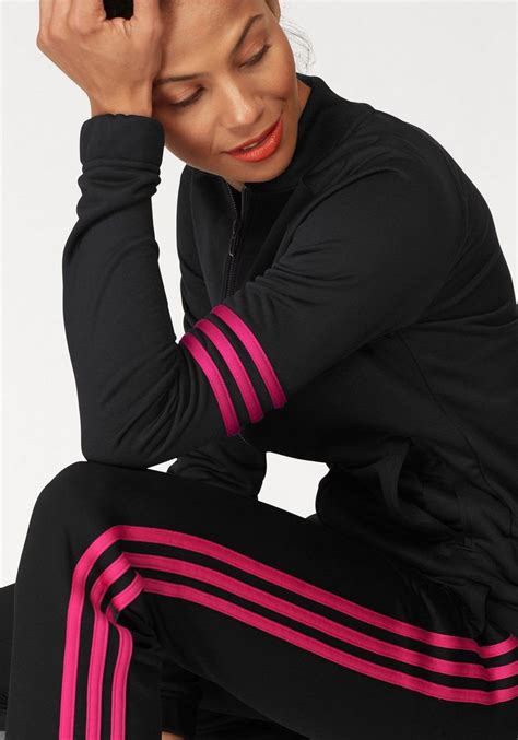 adidas polyester anzug damen